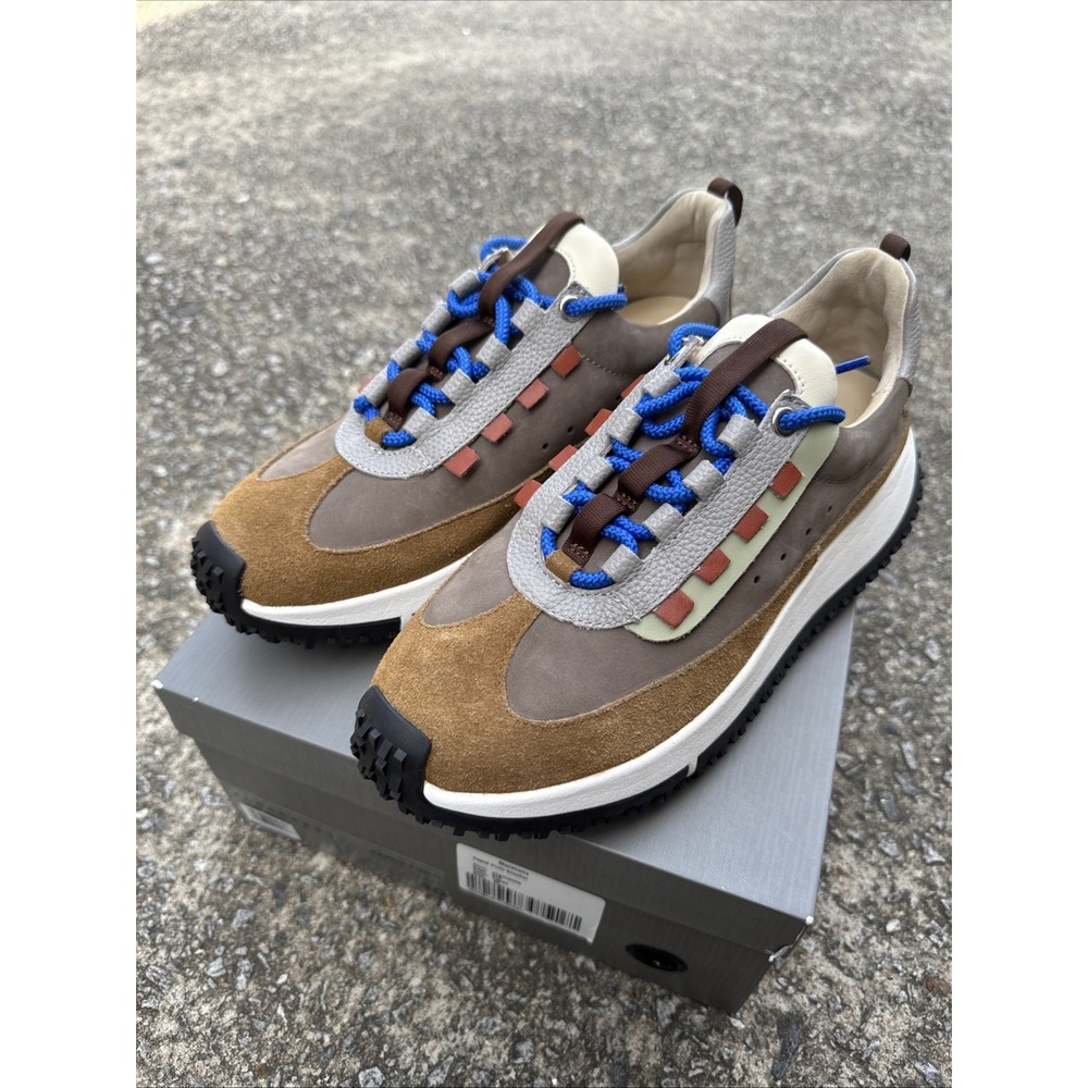 4CCCCEES Kapok Pinto Sneaker Womens 9 - 9.5 (EU 40) Taupe Leather Mens 7 - 7.5
